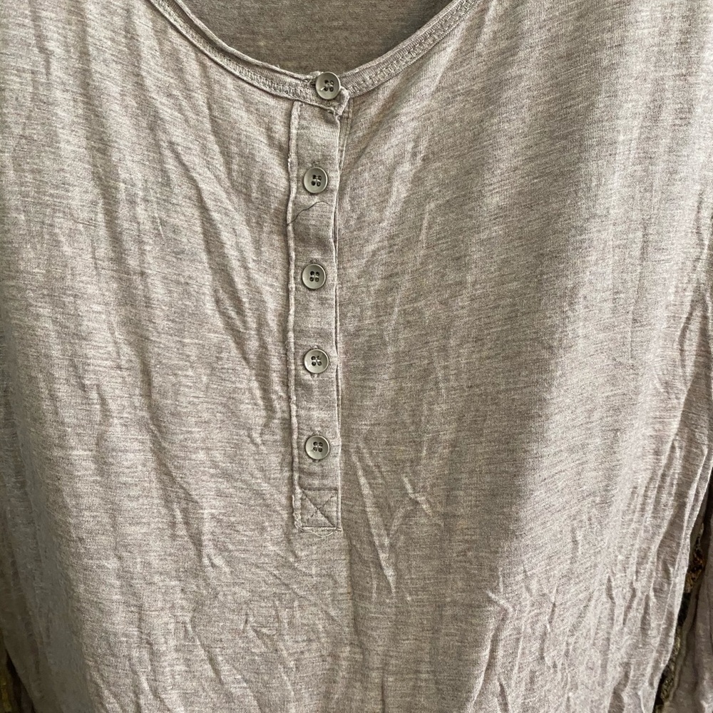 Button-Up Henley - Picture 2 of 3